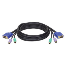 Tripp Lite P753-010 PS/2 (3-in-1) Cable Kit for KVM Switch B007-008, 10 ft. (3.05 m)