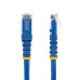 StarTech.com 100ft CAT6 Ethernet Cable - Blue CAT 6 Gigabit Ethernet Wire -650MHz 100W PoE RJ45 UTP Molded Network/Patch Cord w/Strain Relief/Fluke Tested/Wiring is UL Certified/TIA