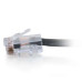 C2G 7ft Cat6 networking cable Black 2.13 m