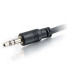 C2G 35ft CMG-Rated 3.5mm Stereo With Low Profile Connectors audio cable 10.67 m Black