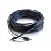 C2G 25ft Plenum-Rated 3.5mm Stereo with Low Profile Connectors audio cable 7.62 m Black