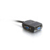 C2G 29587 VGA cable 0.28 m VGA (D-Sub) Black