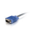 C2G 29587 VGA cable 0.28 m VGA (D-Sub) Black