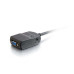 C2G 29587 VGA cable 0.28 m VGA (D-Sub) Black