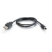 C2G 29587 VGA cable 0.28 m VGA (D-Sub) Black