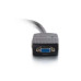 C2G 29587 VGA cable 0.28 m VGA (D-Sub) Black