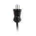 C2G 48019 power cable Black NEMA 5-15P C13 coupler