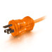 C2G 48061 power cable Orange 15 m NEMA 5-15P NEMA 5-15R