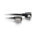 C2G 28109 USB cable 1 m USB 2.0 USB A USB B Black