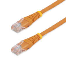 StarTech.com Cat5e Patch Cable with Molded RJ45 Connectors - 15 ft. - Orange