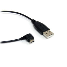 StarTech.com 6 ft Micro USB Cable - A to Right Angle Micro B