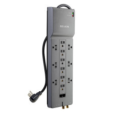 Belkin 12-outlet home/office 12 AC outlet(s) 125 V 2.43 m