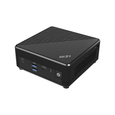 MSI Cubi N ADL 021US Mini PC Intel® N N100 4 GB DDR4-SDRAM 128 GB SSD Windows 11 Pro Black