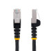 StarTech.com 100ft Black CAT6a Ethernet Cable, Snagless RJ45, 10GbE, 100W PoE++, S/FTP, LSZH, 27AWG Pure Bare Copper Wire, 500MHz, Shielded Network Patch Cord w/Strain Reliefs, Fluke Tested/ETL Verified
