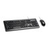 Kensington K72436AM keyboard Mouse included USB Black Kensington K72436AM keyboard Mouse included USB Black