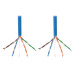 Tripp Lite N022-01K-BL Cat5e 350 MHz Solid Core (UTP) PVC Bulk Ethernet Cable - Blue, 1000 ft. (304.8 m), TAA