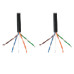 Tripp Lite N022-01K-BK Cat5e 350 MHz Solid Core (UTP) PVC Bulk Ethernet Cable - Black, 1000 ft. (304.8 m), TAA
