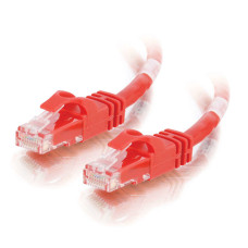 C2G Cat6, 15ft. networking cable Red 4.57 m U/UTP (UTP)