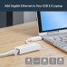 StarTech.com USB 3.0 to Gigabit Ethernet NIC Network Adapter - White