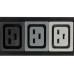 Tripp Lite PDU3XMV6G20 11.5kW 3-Phase Local Metered PDU, 208-240V (36 C13 & 9 C19), IEC-309 16/20A Red, 360-415V Input, 6 ft. (1.83 m) Cord, 0U Vertical