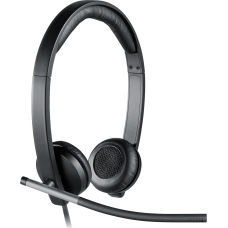 Logitech H650e Headset Wired Head-band Office/Call center Black