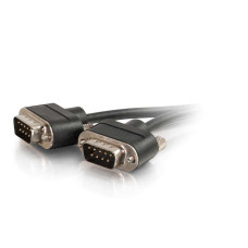 C2G 10ft DB9 serial cable Black 3.05 m