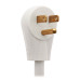 Tripp Lite Protect It! 6-Outlet Surge Protector, 8-ft. Cord, 990 Joules, Low-Profile Right-Angle 5-15P plug