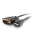 C2G 42515 video cable adapter 1.5 m HDMI DVI-D Black