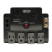 Tripp Lite Protect It! Surge Protector with 6 Outlets (2-fixed, 4-rotatable), 6-ft. Cord, 1440 Joules, Tel/Modem/Coax Protection