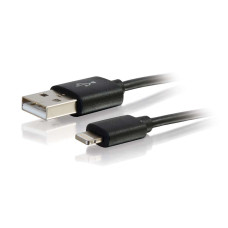 C2G 1m USB A - Lightning m/m Black