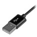 StarTech.com 1 m (3 ft.) USB to Lightning Cable - iPhone / iPad / iPod Charger Cable - High Speed Charging Lightning to USB Cable - Apple MFi Certified - Black