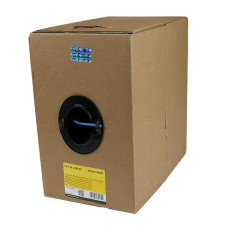 StarTech.com Bulk Cat 5e Ethernet Cable - 1000 ft. - Solid - Plenum CMP - Blue