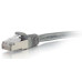 C2G 15ft. Cat6a RJ-45 networking cable Grey 4.57 m S/FTP (S-STP)
