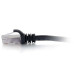 C2G 1ft. Cat6 RJ-45 networking cable Black 0.3 m S/FTP (S-STP)
