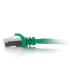 C2G 20ft Cat6 networking cable Green 6.1 m S/FTP (S-STP)