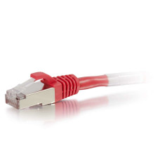 C2G 4ft Cat6 STP networking cable Red 1.2 m U/FTP (STP)