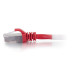 C2G 4ft Cat6 STP networking cable Red 1.2 m U/FTP (STP)