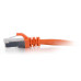C2G 7ft Cat6 networking cable Orange 2.13 m S/FTP (S-STP)