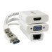 StarTech.com Macbook Air Accessories Kit - MDP to VGA / HDMI and USB 3.0 Gigabit Ethernet Adapter