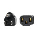 Tripp Lite Universal Computer Power Cord Lead Cable, 10A, 18AWG (NEMA 5-15P to IEC-320-C13), 0.31 m (1-ft.)