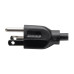 Tripp Lite Standard Power Extension Cord, 13A, 16AWG (NEMA 5-15P to NEMA 5-15R), 3-ft.