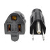 Tripp Lite Standard Power Extension Cord, 13A, 16AWG (NEMA 5-15P to NEMA 5-15R), 3-ft.