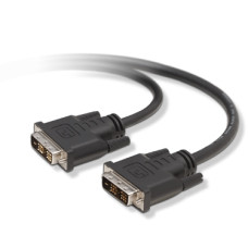 Belkin 0.91m DVI m/m DVI cable DVI-D Black