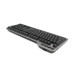 Kensington MK7500F QuietType Pro keyboard Home/Office USB + RF Wireless + Bluetooth QWERTY US English Aluminium, Black
