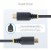 StarTech.com 2m (6.6ft) Premium Certified High Speed HDMI Cable, 4K 60Hz/1440p 144Hz, HDR10/HDCP 2.2/ARC, 18Gbps, UHD HDMI 2.0 Cord for TV/Monitor/Display, TPE Jacket