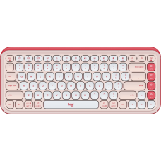 Logitech POP Icon Keys keyboard Universal Bluetooth QWERTY English Pink, White