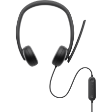 DELL WH3024 Headset Wired Head-band Calls/Music USB Type-C Black
