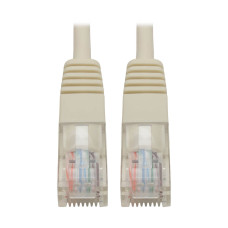 Tripp Lite N002-005-WH Cat5e 350 MHz Molded (UTP) Ethernet Cable (RJ45 M/M), PoE - White, 5 ft. (1.52 m)