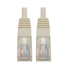 Tripp Lite N002-010-WH Cat5e 350 MHz Molded (UTP) Ethernet Cable (RJ45 M/M), PoE - White, 10 ft. (3.05 m)