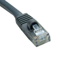 Tripp Lite N007-050-GY Cat5e 350 MHz Outdoor-Rated Molded (UTP) Ethernet Cable (RJ45 M/M), PoE - Gray, 50 ft. (15.24 m)